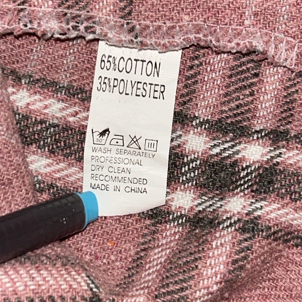 Chic Pink Plaid Utility Jacket - Picture 11 of 12